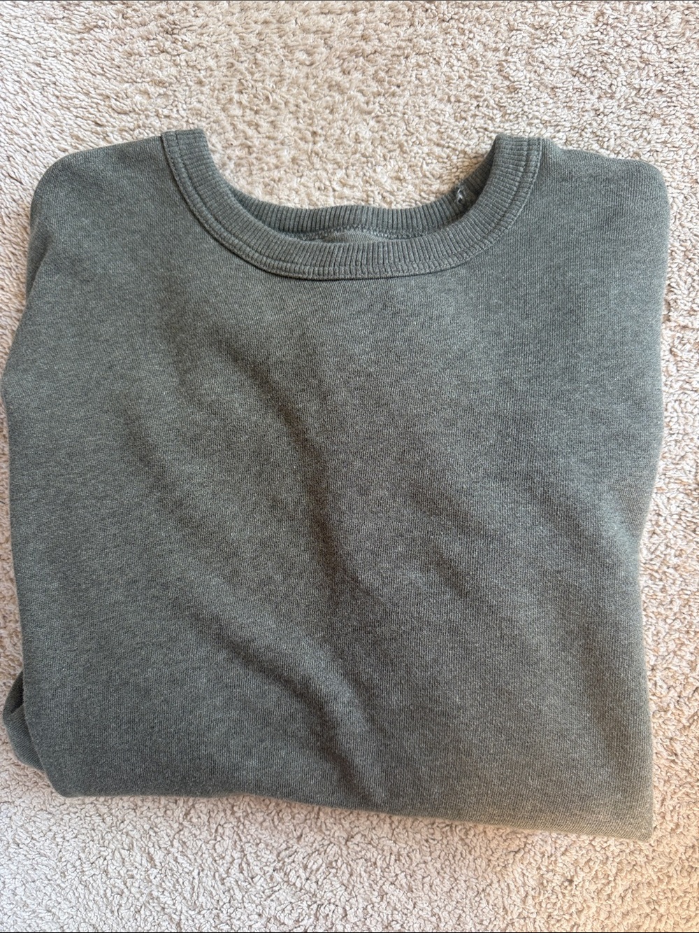 Aerie Women’s Go To Sweatshirt in Olive